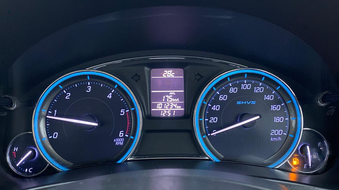 2016 Maruti Ciaz VDI+ SHVS, Diesel, Manual, 1,01,167 km, Odometer Image