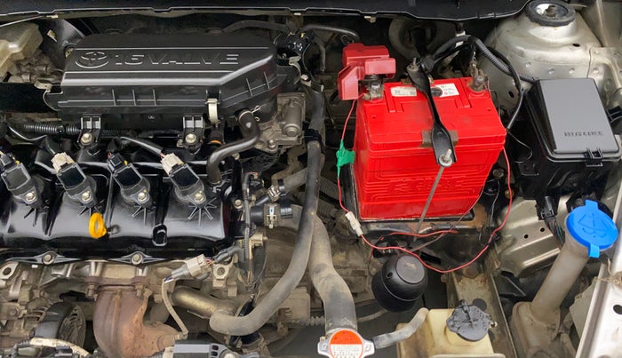2014 Toyota Etios V, Petrol, Manual, 81,689 km, Engine View - Left