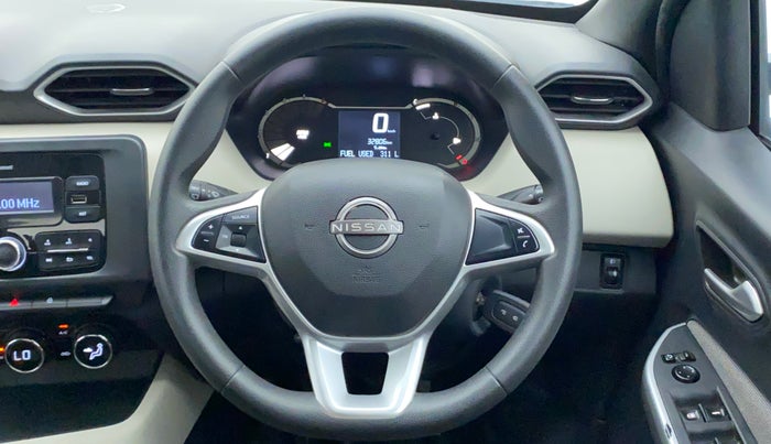 2021 Nissan MAGNITE XL TURBO, Petrol, Manual, 33,239 km, Steering Wheel Close Up