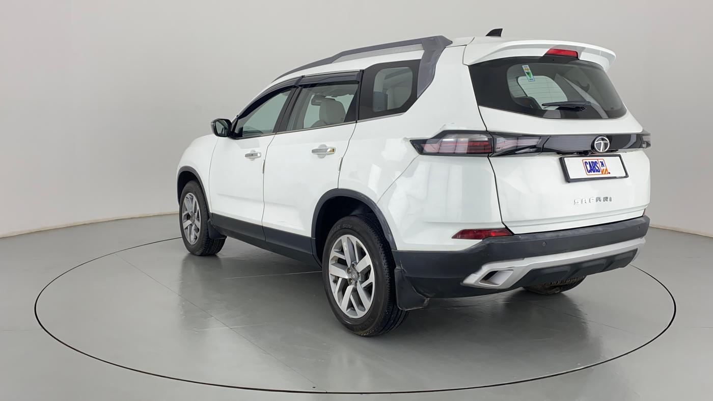 2021 Tata Safari XZA+  KRYOTEC, Diesel, Automatic, 16,533 km, Left Back Diagonal