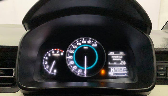 2019 Maruti IGNIS DELTA 1.2 AMT, Petrol, Automatic, 61,737 km, Odometer Image