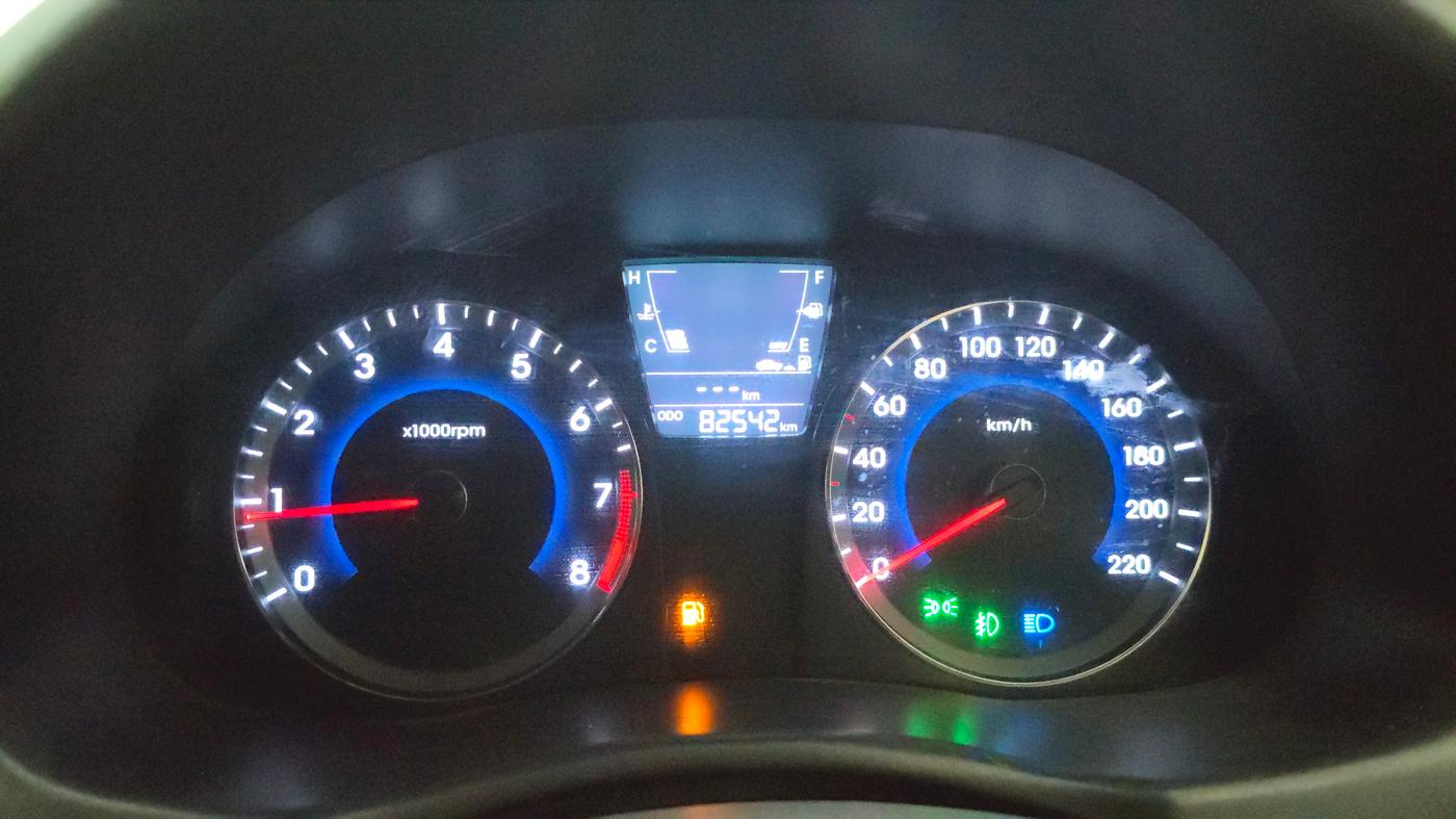 2017 Hyundai Verna 1.6 VTVT SX, Petrol, Manual, 82,518 km, Odometer Image