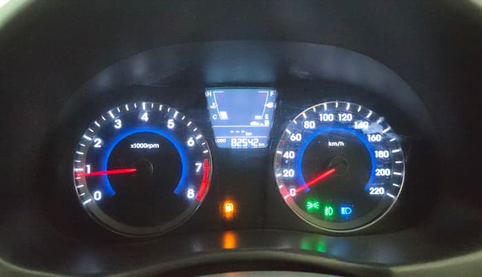 2017 Hyundai Verna 1.6 VTVT SX, Petrol, Manual, 82,518 km, Odometer Image