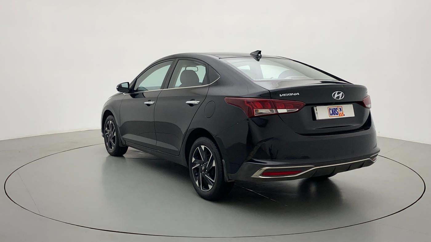 2021 Hyundai Verna SX (O) 1.5 CRDI, Diesel, Manual, 49,462 km, Left Back Diagonal