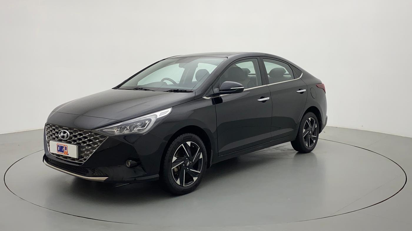 2021 Hyundai Verna SX (O) 1.5 CRDI, Diesel, Manual, 49,462 km, Left Front Diagonal
