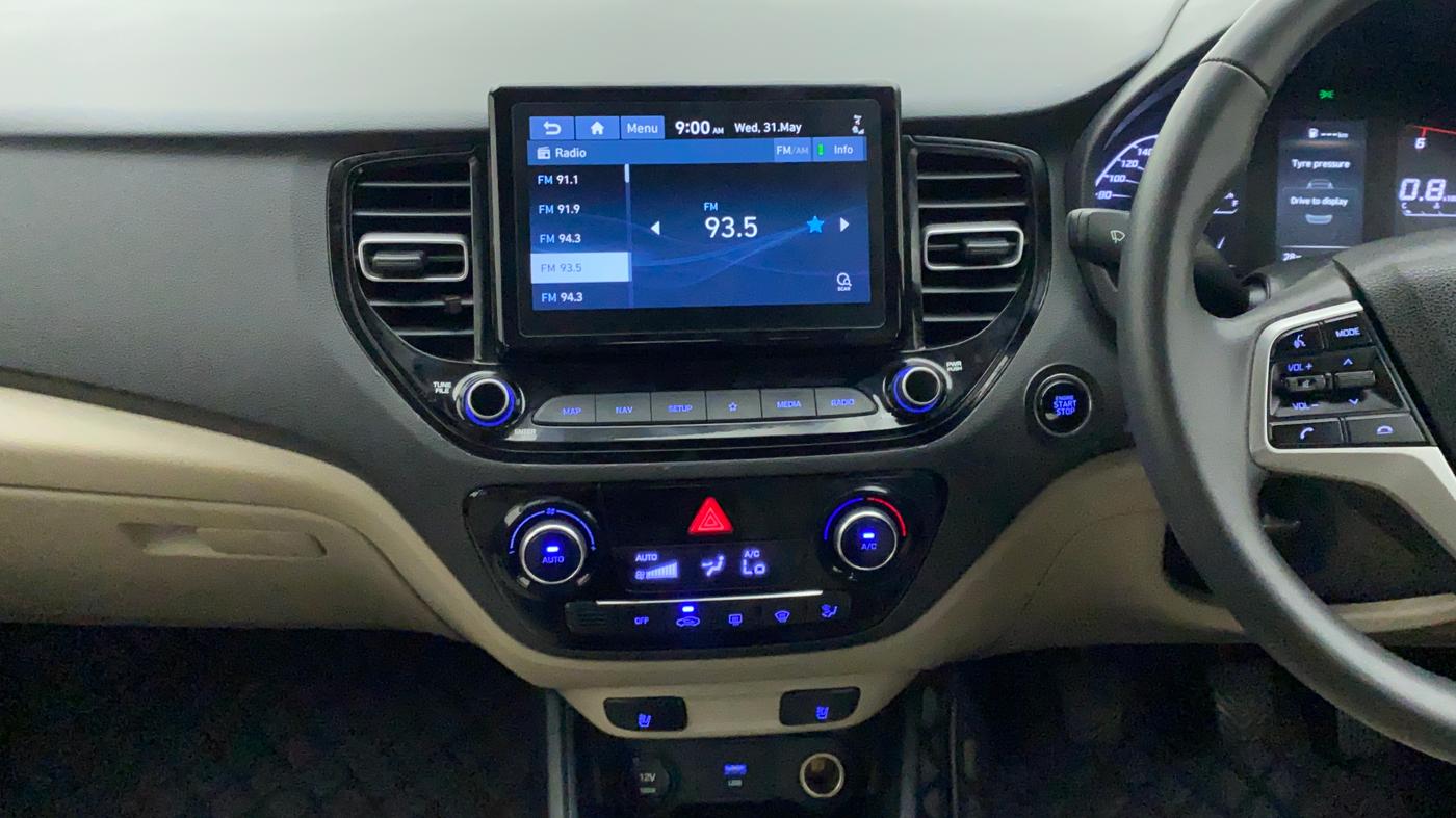 2021 Hyundai Verna SX (O) 1.5 CRDI, Diesel, Manual, 49,462 km, Air Conditioner
