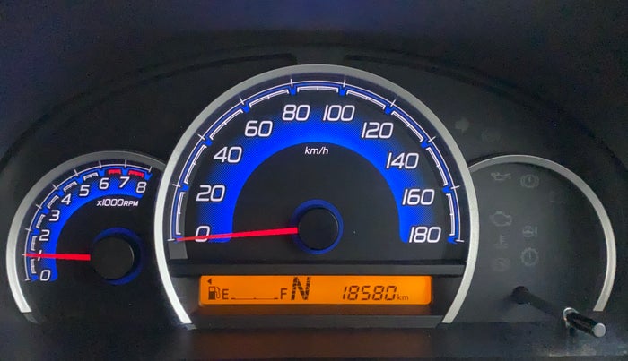 2017 Maruti Wagon R 1.0 VXI AMT, Petrol, Automatic, 18,580 km, Odometer Image
