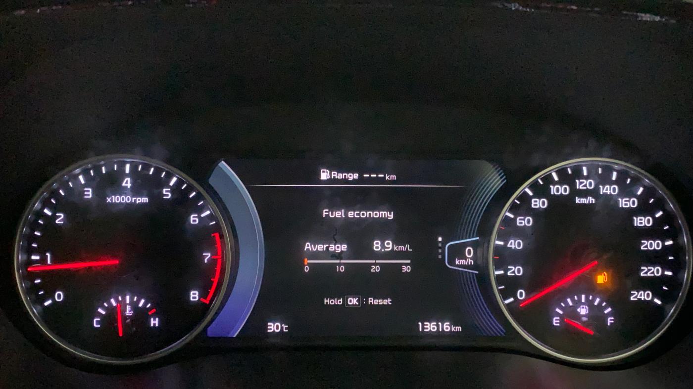 2021 KIA SELTOS GTX PLUS 1.4 PETROL DUAL TONE, Petrol, Manual, 13,616 km, Odometer Image