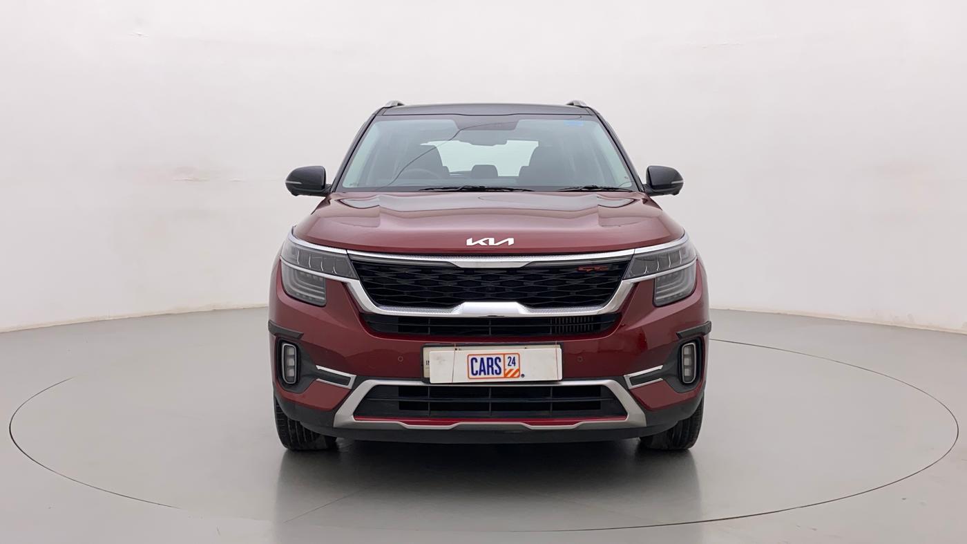 2021 KIA SELTOS GTX PLUS 1.4 PETROL DUAL TONE, Petrol, Manual, 13,616 km, Front