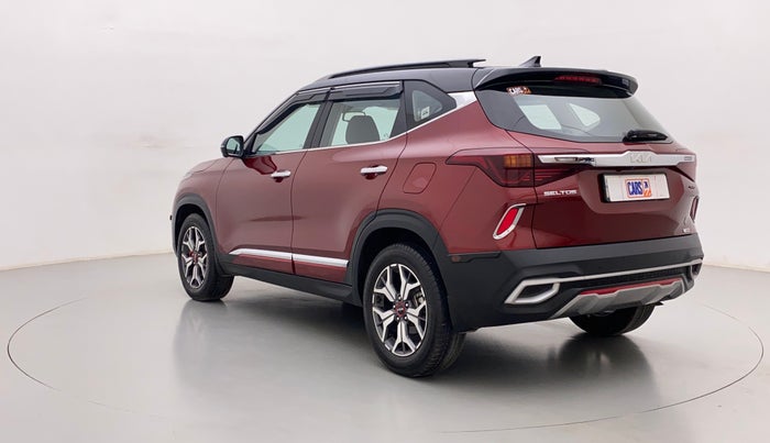 2021 KIA SELTOS GTX PLUS 1.4 PETROL DUAL TONE, Petrol, Manual, 13,616 km, Left Back Diagonal