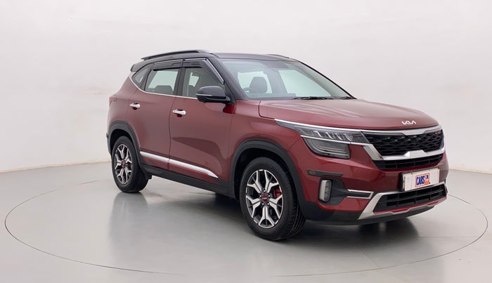 2021 KIA SELTOS GTX PLUS 1.4 PETROL DUAL TONE, Petrol, Manual, 13,616 km, Right Front Diagonal