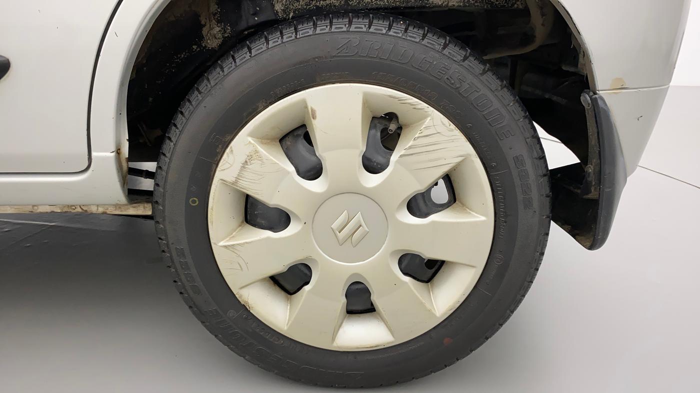 2012 Maruti Alto K10 VXI, Petrol, Manual, 73,489 km, Left Rear Wheel