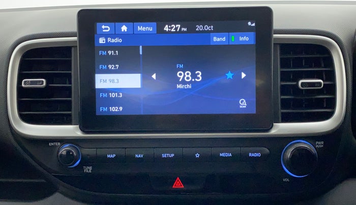 2020 Hyundai VENUE SX PLUS 1.0 TURBO DCT, Petrol, Automatic, 25,400 km, Infotainment System