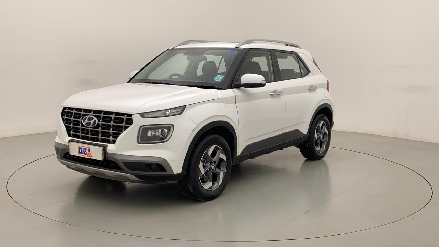 2020 Hyundai VENUE SX PLUS 1.0 TURBO DCT, Petrol, Automatic, 25,400 km, Left Front Diagonal