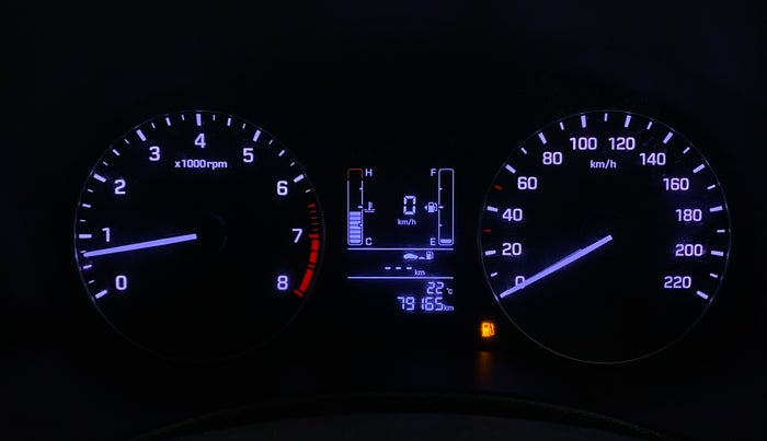 2018 Hyundai Creta E PLUS 1.6 PETROL, Petrol, Manual, 79,207 km, Odometer Image
