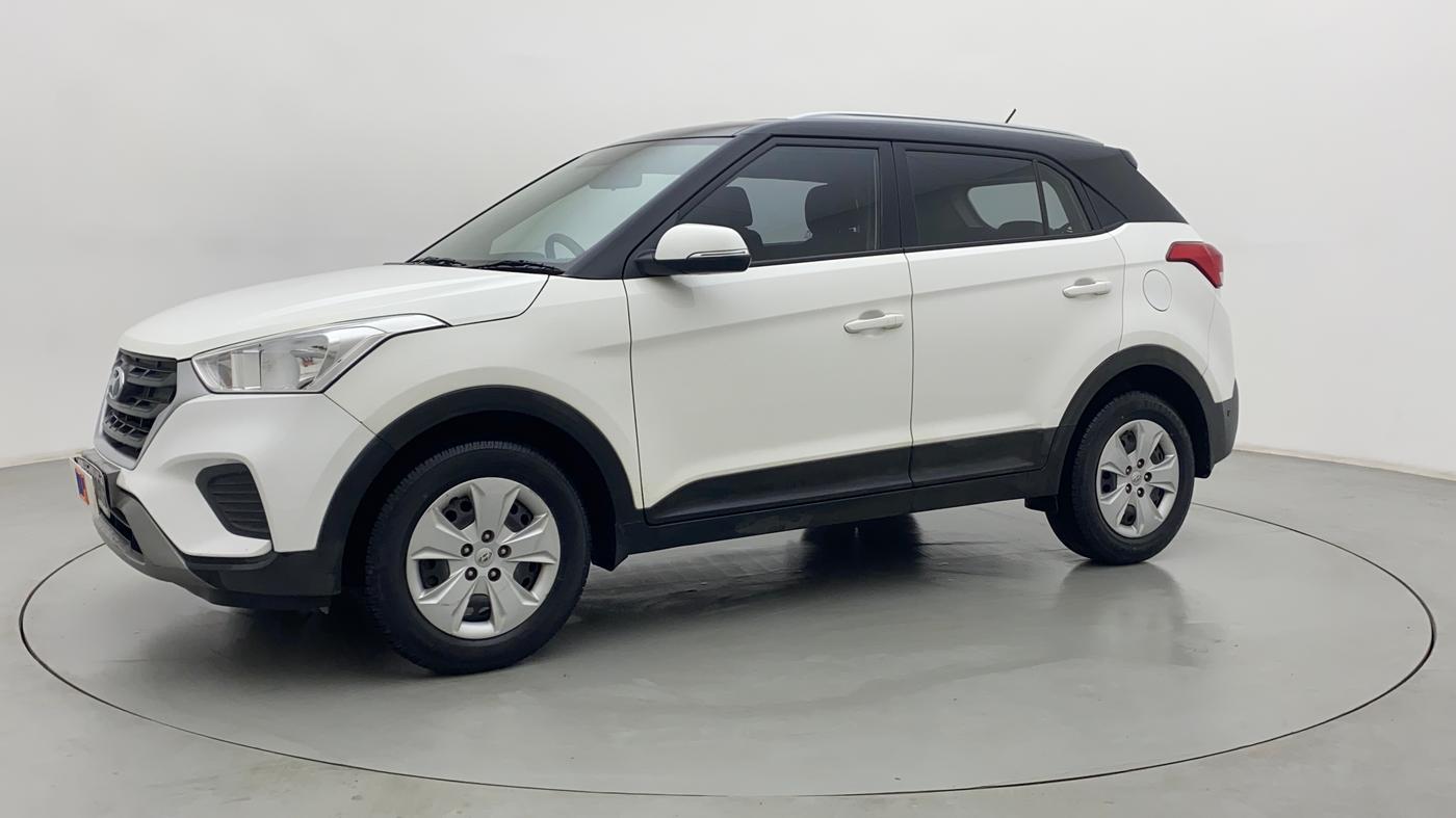 2018 Hyundai Creta E PLUS 1.6 PETROL, Petrol, Manual, 79,207 km, Left Front Diagonal