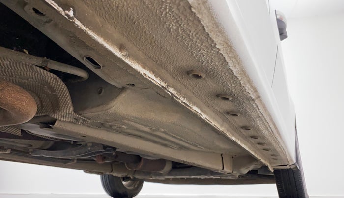 2016 Ford New Figo 1.5 TITANIUM AT PETROL, Petrol, Automatic, 21,357 km, Rightside Underbody