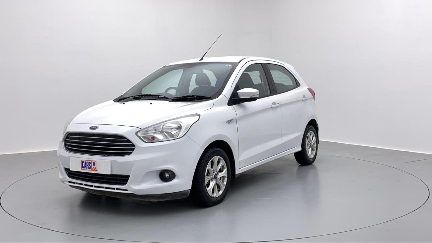 2016 Ford New Figo 1.5 TITANIUM AT PETROL, Petrol, Automatic, 21,357 km, Left Front Diagonal
