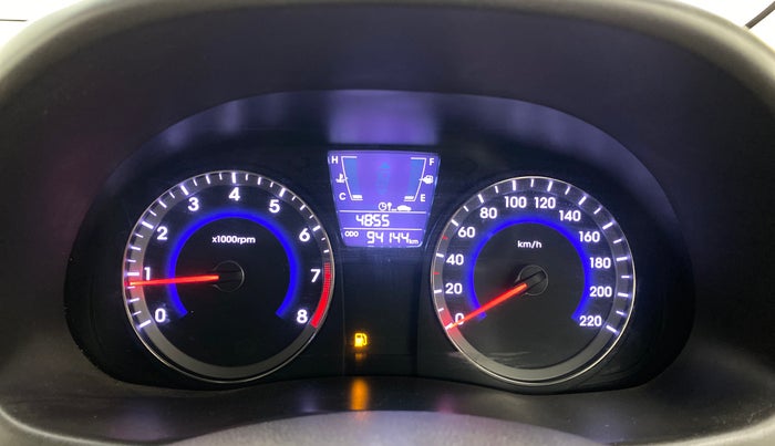 2016 Hyundai Verna 1.6 VTVT SX, Petrol, Manual, 94,141 km, Odometer Image