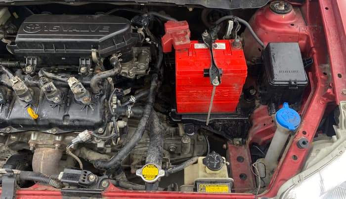 2015 Toyota Etios G, Petrol, Manual, 34,034 km, Engine View - Left