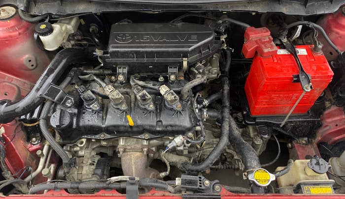 2015 Toyota Etios G, Petrol, Manual, 34,034 km, Engine View