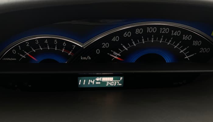 2015 Toyota Etios G, Petrol, Manual, 34,034 km, Odometer Image