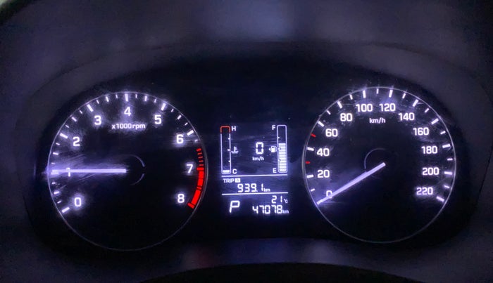 2017 Hyundai Creta SX PLUS AT 1.6 PETROL, Petrol, Automatic, 47,057 km, Odometer Image