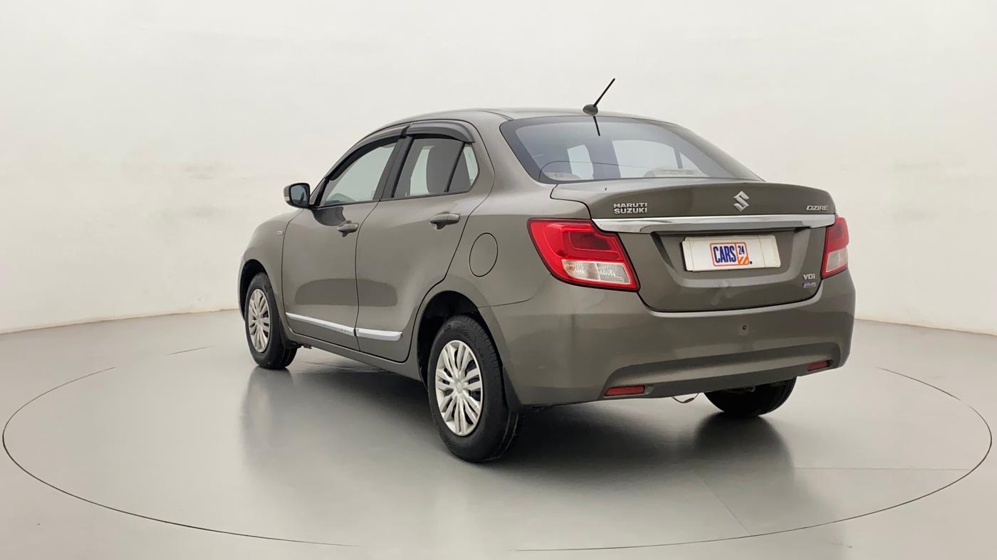 2017 Maruti Dzire VDI AMT, Diesel, Automatic, 83,991 km, Left Back Diagonal