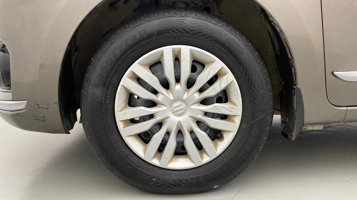 2017 Maruti Dzire VDI AMT, Diesel, Automatic, 83,991 km, Left Front Wheel