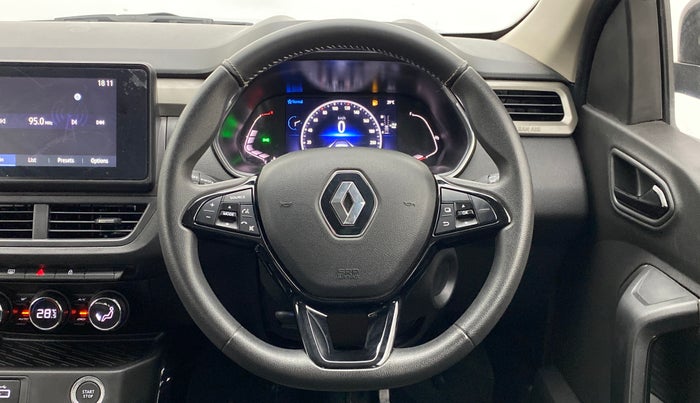 2021 Renault Kiger RXZ 1.0 MT, Petrol, Manual, 5,305 km, Steering Wheel Close Up