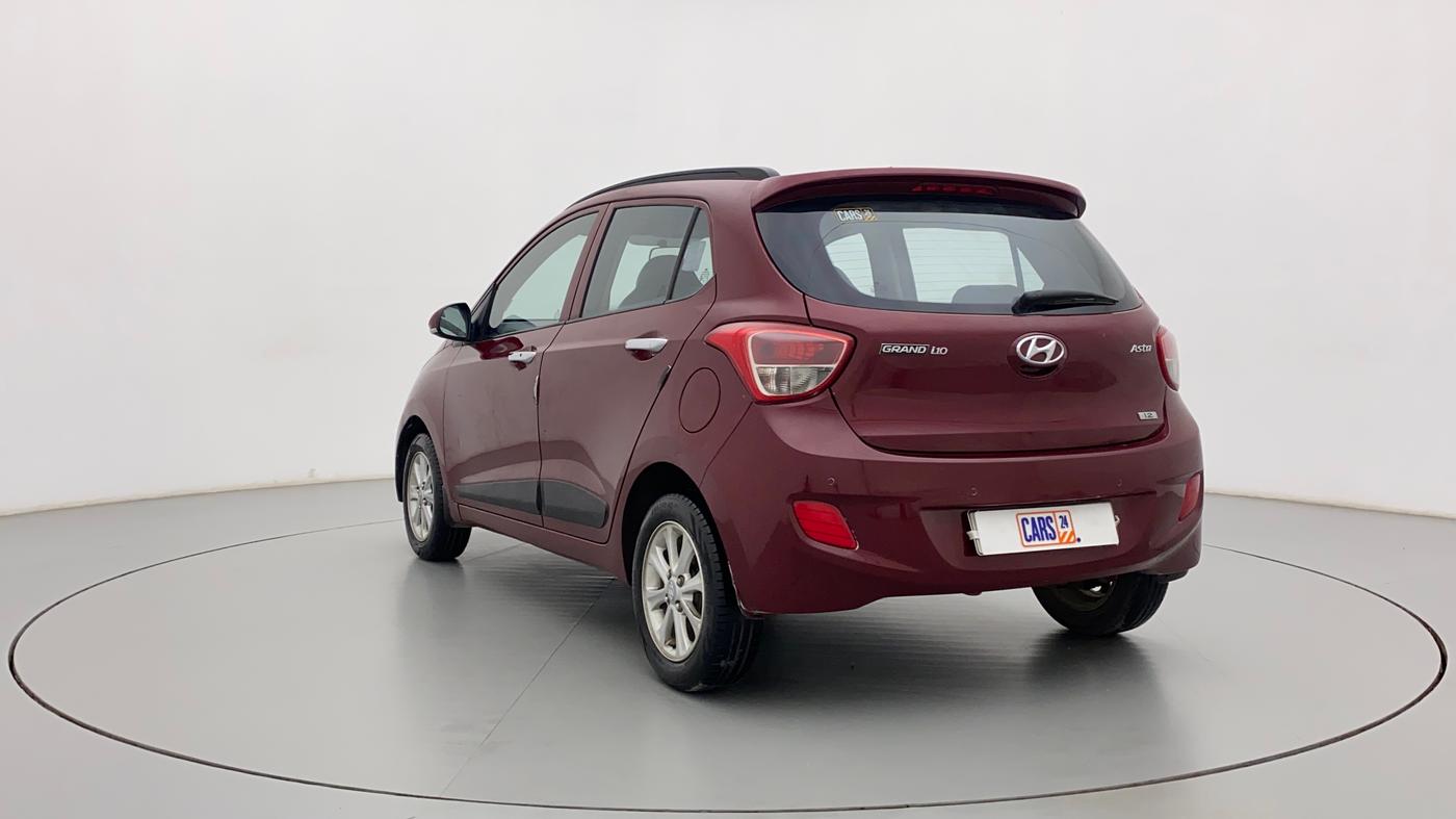 2015 Hyundai Grand i10 ASTA 1.2 KAPPA VTVT, Petrol, Manual, 50,679 km, Left Back Diagonal