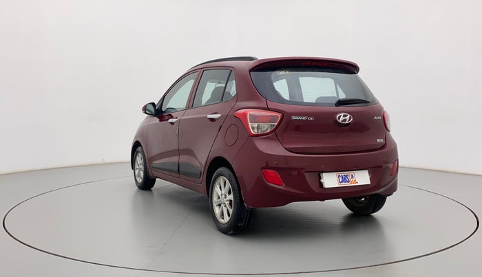 2015 Hyundai Grand i10 ASTA 1.2 KAPPA VTVT, Petrol, Manual, 50,679 km, Left Back Diagonal