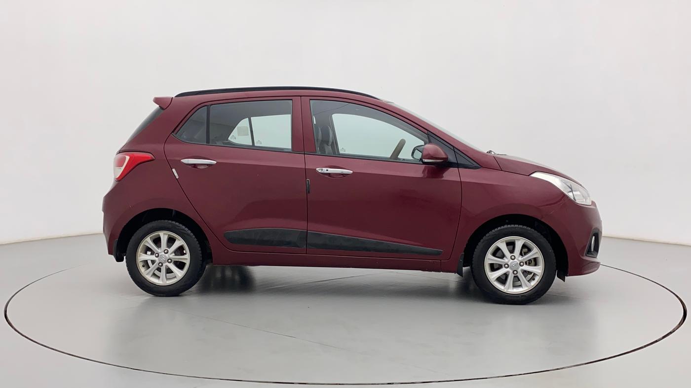 2015 Hyundai Grand i10 ASTA 1.2 KAPPA VTVT, Petrol, Manual, 50,679 km, Right Side View