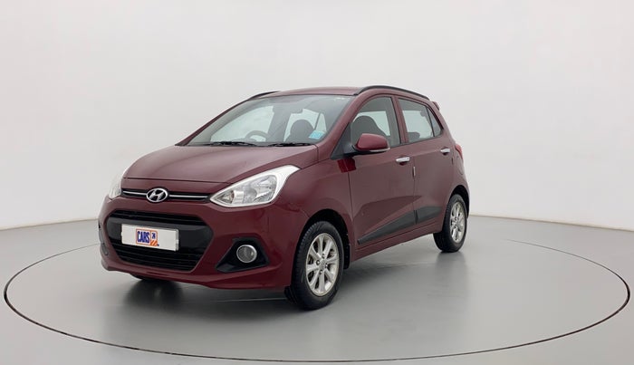 2015 Hyundai Grand i10 ASTA 1.2 KAPPA VTVT, Petrol, Manual, 50,679 km, Left Front Diagonal