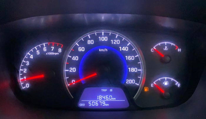 2015 Hyundai Grand i10 ASTA 1.2 KAPPA VTVT, Petrol, Manual, 50,679 km, Odometer Image