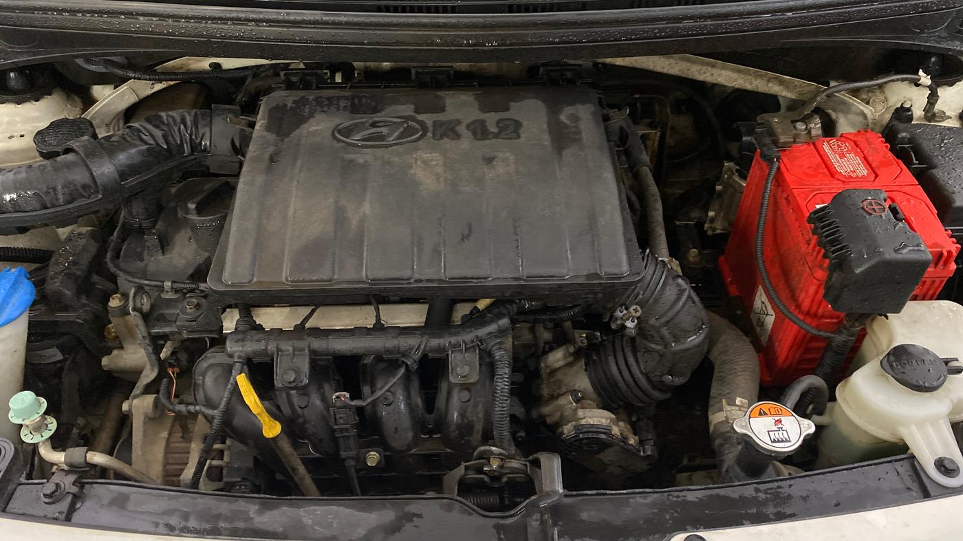 2019 Hyundai Grand i10 SPORTZ 1.2 KAPPA VTVT, Petrol, Manual, 31,898 km, Engine View