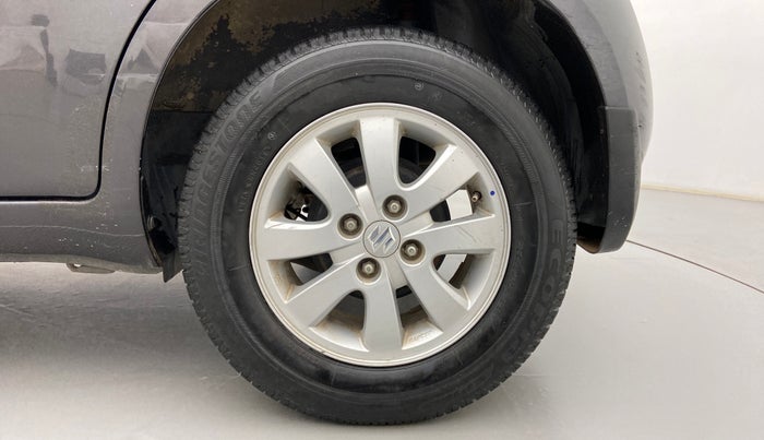 2014 Maruti Ritz ZXI, Petrol, Manual, 75,537 km, Left Rear Wheel