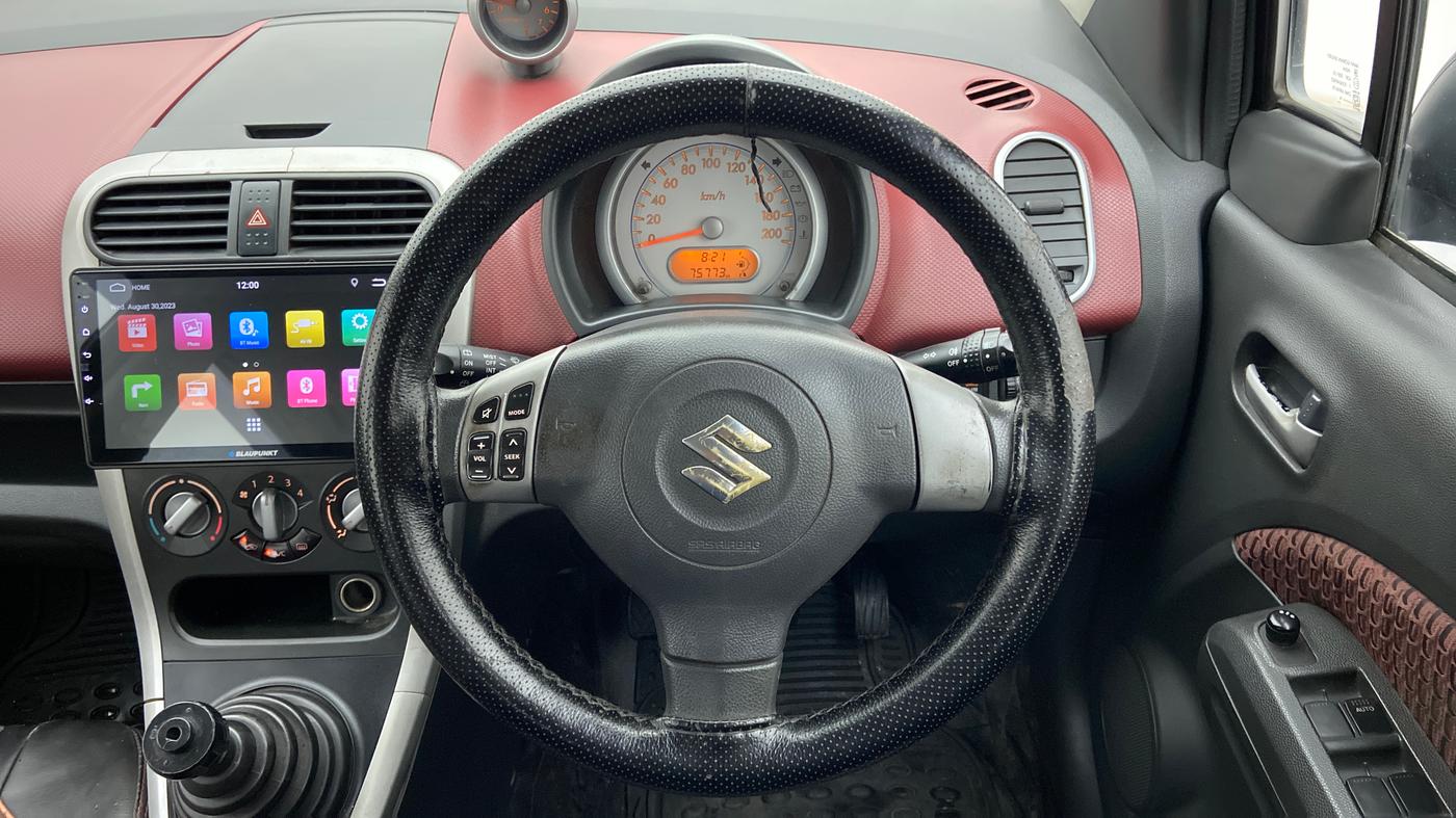 2014 Maruti Ritz ZXI, Petrol, Manual, 75,537 km, Steering Wheel Close Up