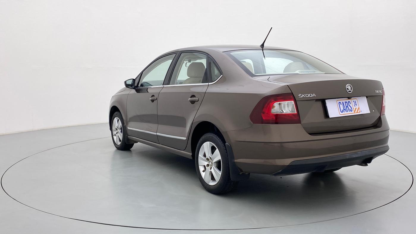 2020 Skoda Rapid 1.0 AMBITION TSI MT, Petrol, Manual, 29,260 km, Left Back Diagonal
