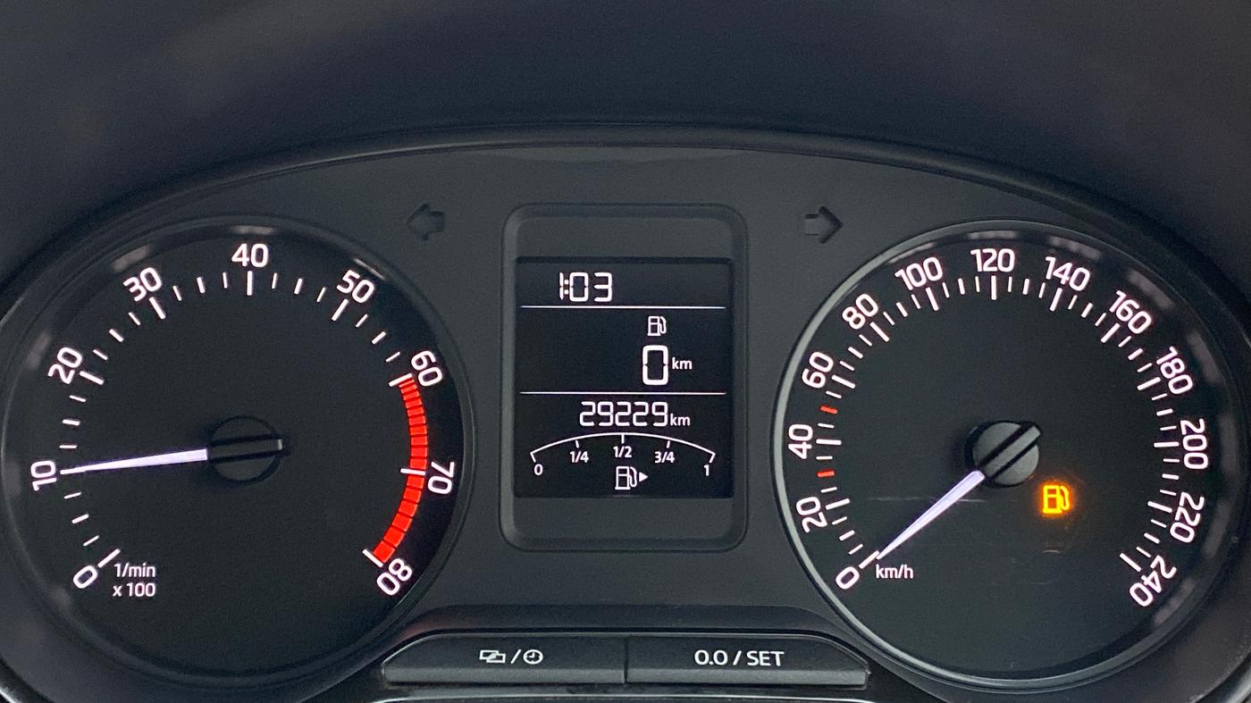 2020 Skoda Rapid 1.0 AMBITION TSI MT, Petrol, Manual, 29,260 km, Odometer Image