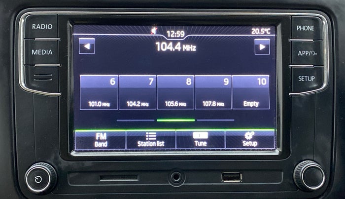 2020 Skoda Rapid 1.0 AMBITION TSI MT, Petrol, Manual, 29,260 km, Infotainment System