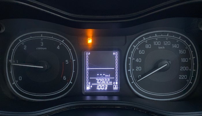 2018 Maruti Vitara Brezza VDI, Diesel, Manual, 70,921 km, Odometer Image
