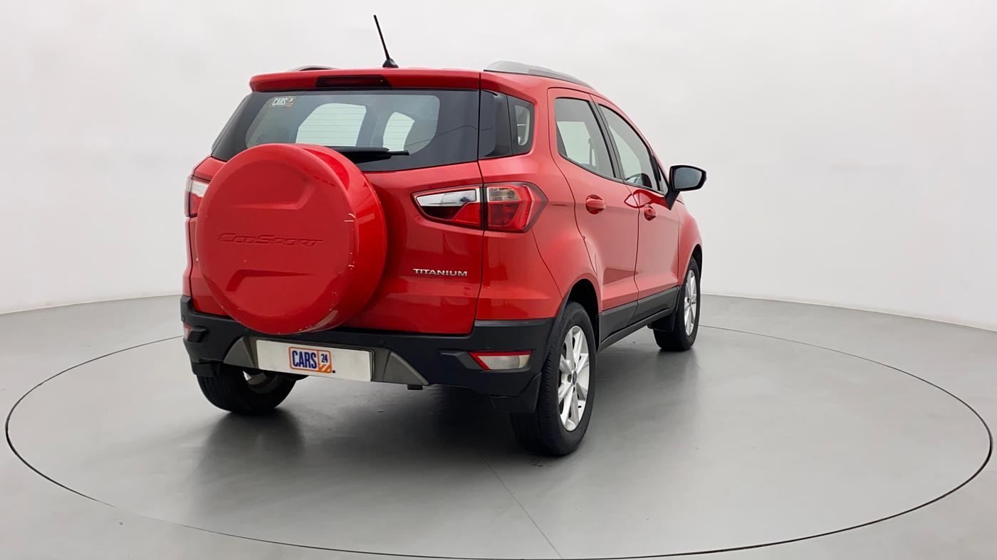 2018 Ford Ecosport TITANIUM 1.5L DIESEL, Diesel, Manual, 87,256 km, Right Back Diagonal