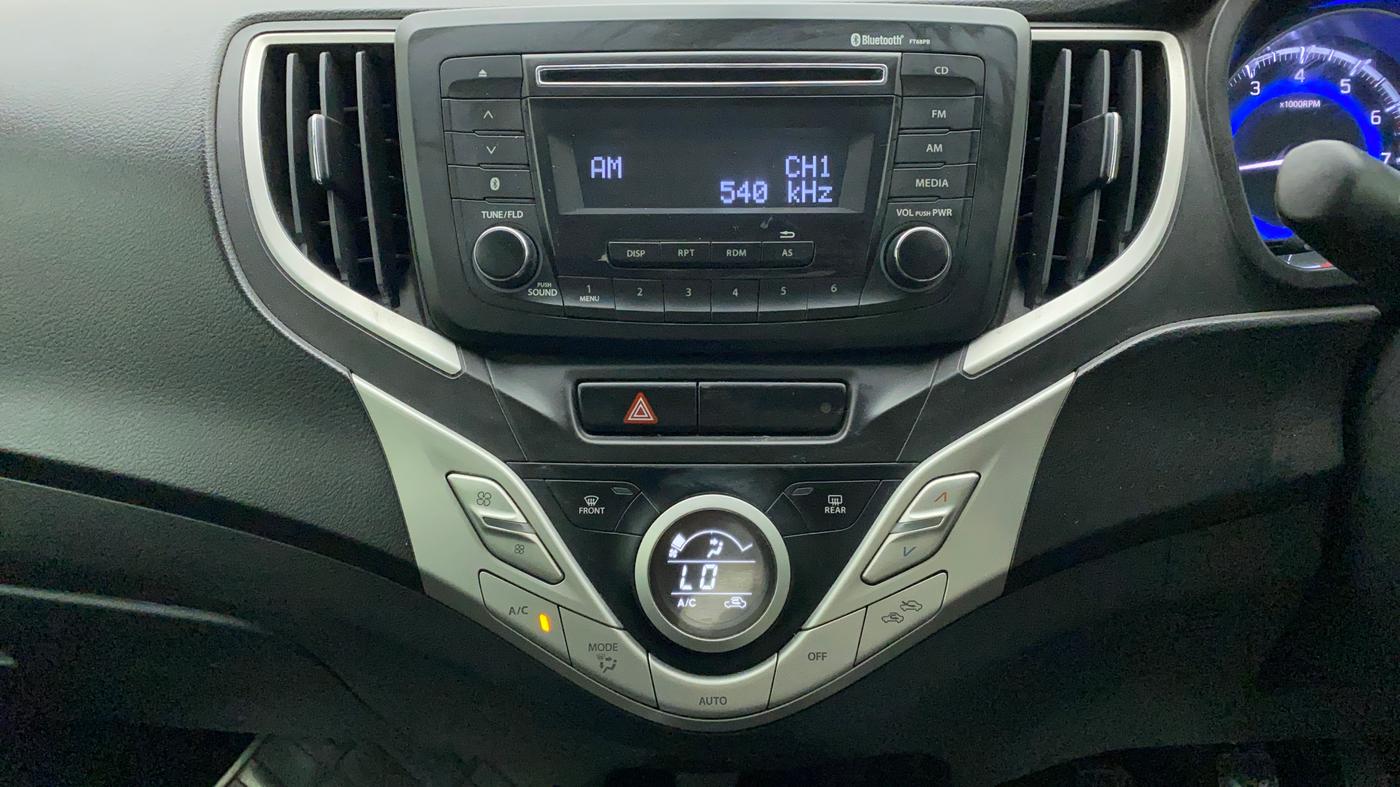 2017 Maruti Baleno ZETA PETROL 1.2, Petrol, Manual, 83,255 km, Air Conditioner