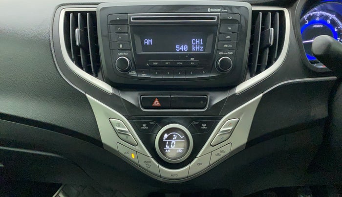2017 Maruti Baleno ZETA PETROL 1.2, Petrol, Manual, 83,255 km, Air Conditioner