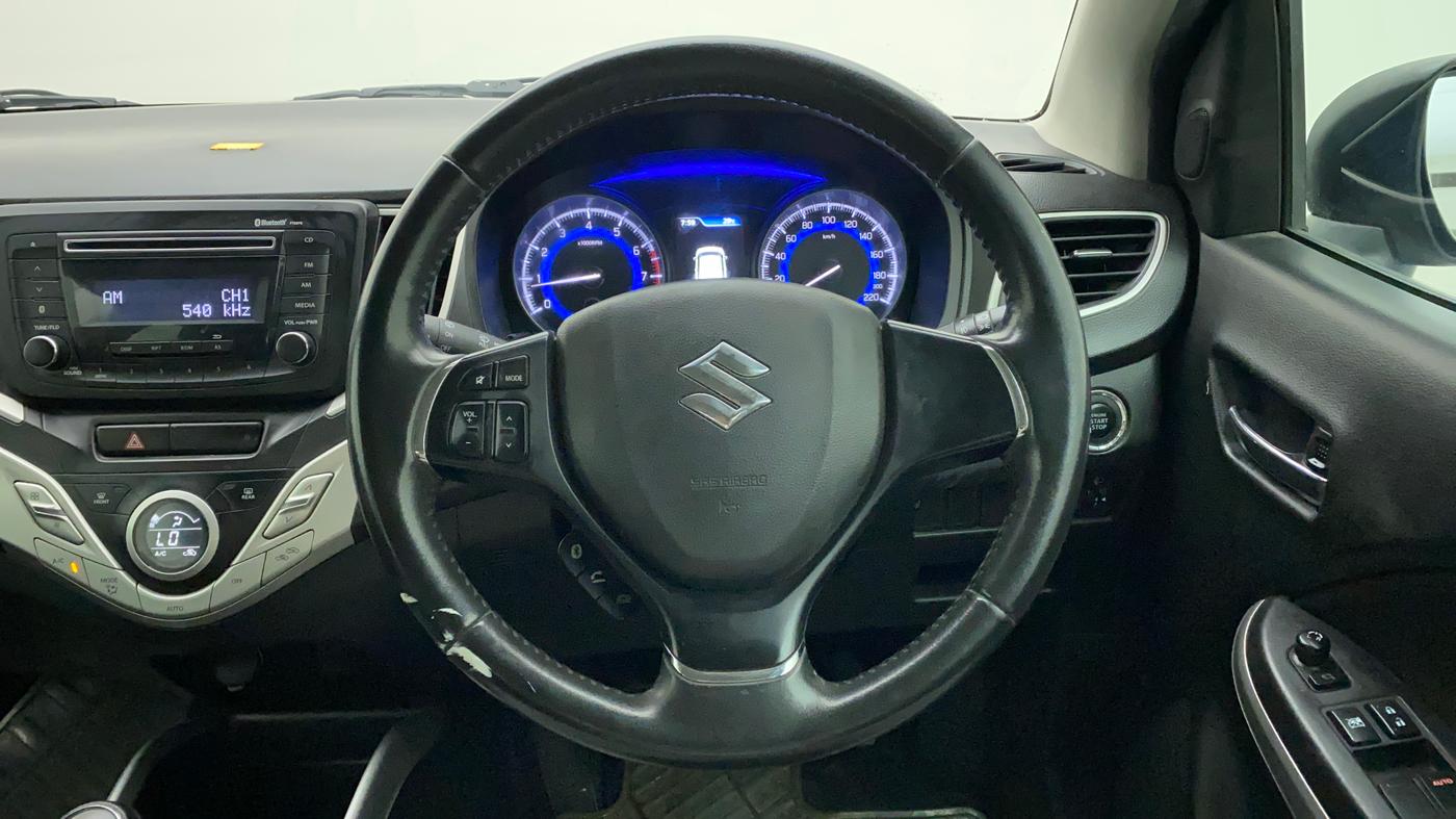 2017 Maruti Baleno ZETA PETROL 1.2, Petrol, Manual, 83,255 km, Steering Wheel Close Up