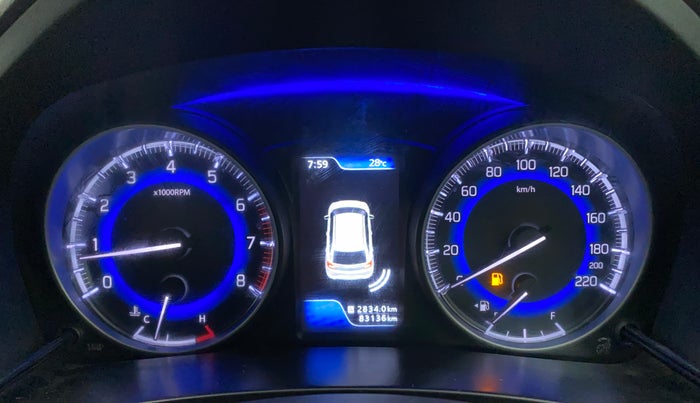 2017 Maruti Baleno ZETA PETROL 1.2, Petrol, Manual, 83,255 km, Odometer Image