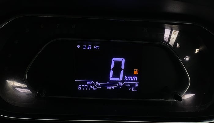 2020 Tata Tiago XZ PLUS PETROL, Petrol, Manual, 67,710 km, Odometer Image