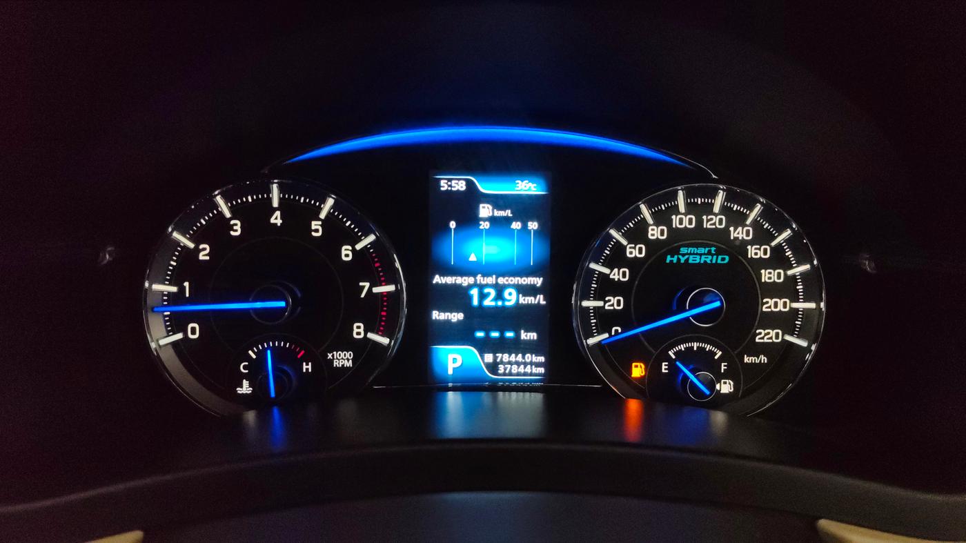 2021 Maruti Ciaz ALPHA  AT 1.5 SHVS PETROL, Petrol, Automatic, 37,832 km, Odometer Image