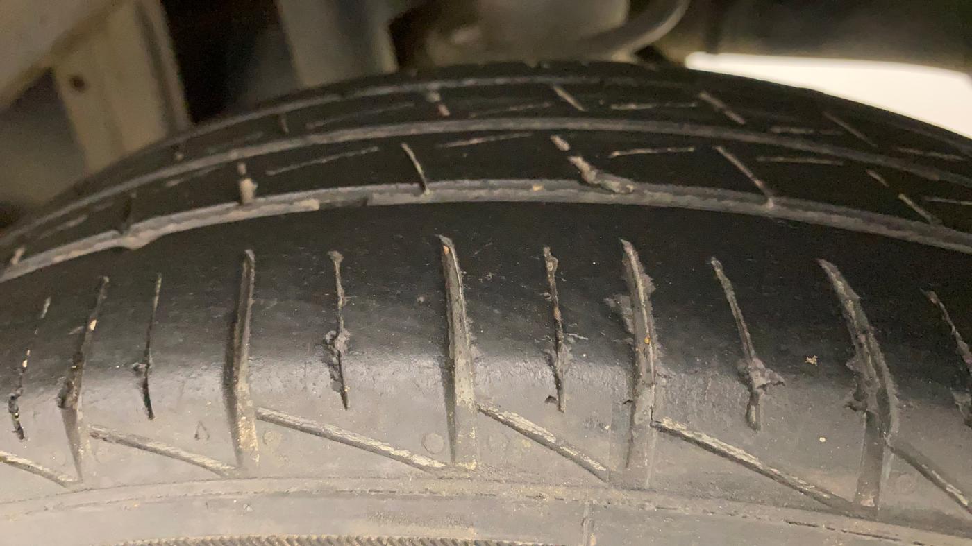 2020 Maruti Alto VXI, Petrol, Manual, 69,667 km, Left Rear Tyre Tread